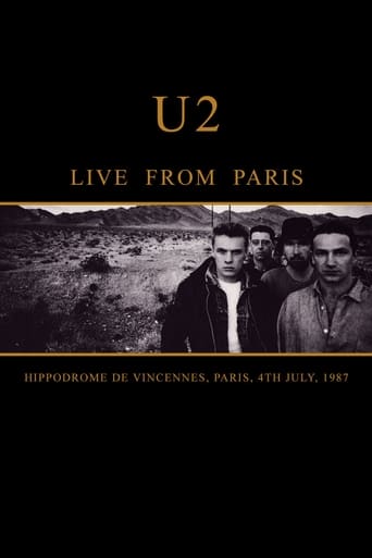 U2 Live from Paris Poster
