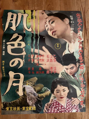 Skin-Colored Moon Poster