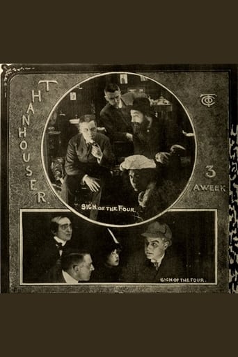 Sherlock Holmes Solves the Sign of the Four Poster