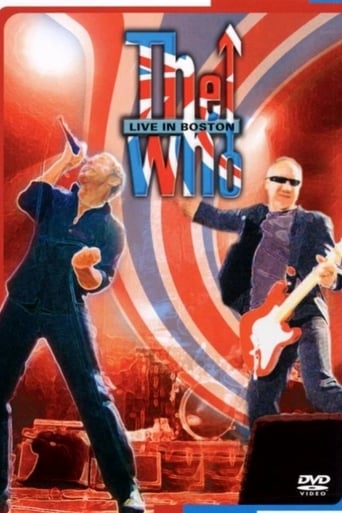 The Who: Live in Boston Poster