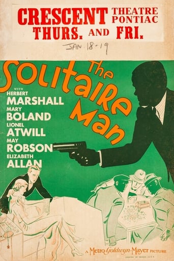The Solitaire Man Poster