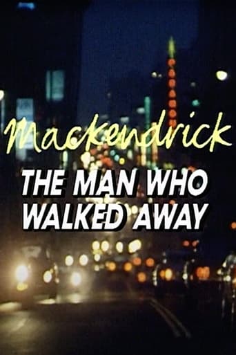 Mackendrick: The Man Who Walked Away Poster