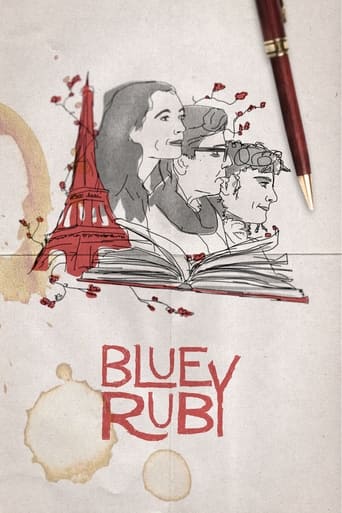 Blue Ruby Poster