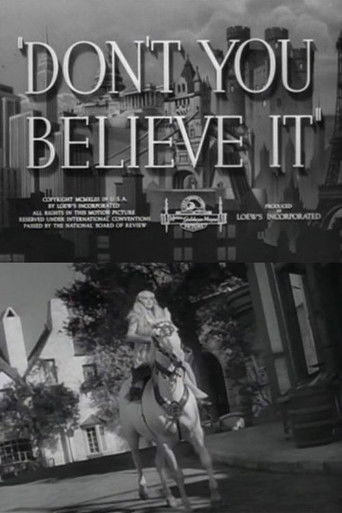 Don't You Believe It